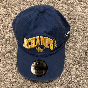 Golden State Warriors 2022 Champs Adjustable New Era Hat - NEW